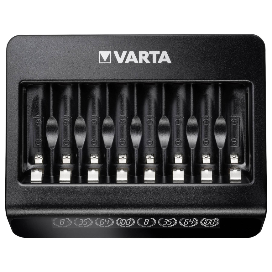 Varta 57681 - Smart chargeur LCD 8xAA/AAA charge 2h