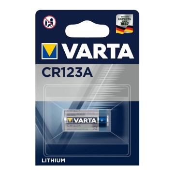 Varta 6205 - 1 Stück Lithium-Batterie PHOTO CR123A 3V