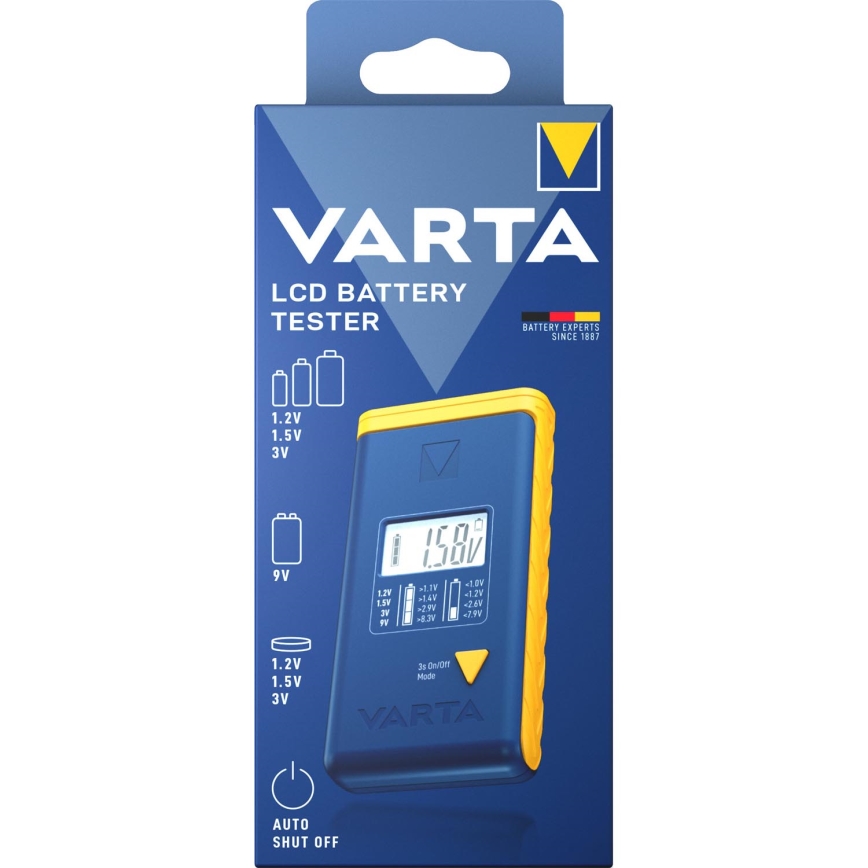 Varta 893101111 - Batterie-Tester 3V