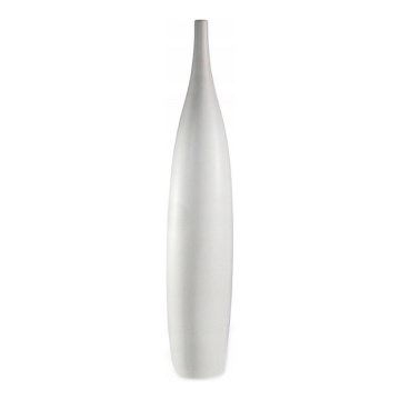 Vase en céramique blanc 70 cm