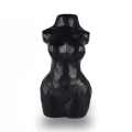 Vase en céramique noir 30 cm