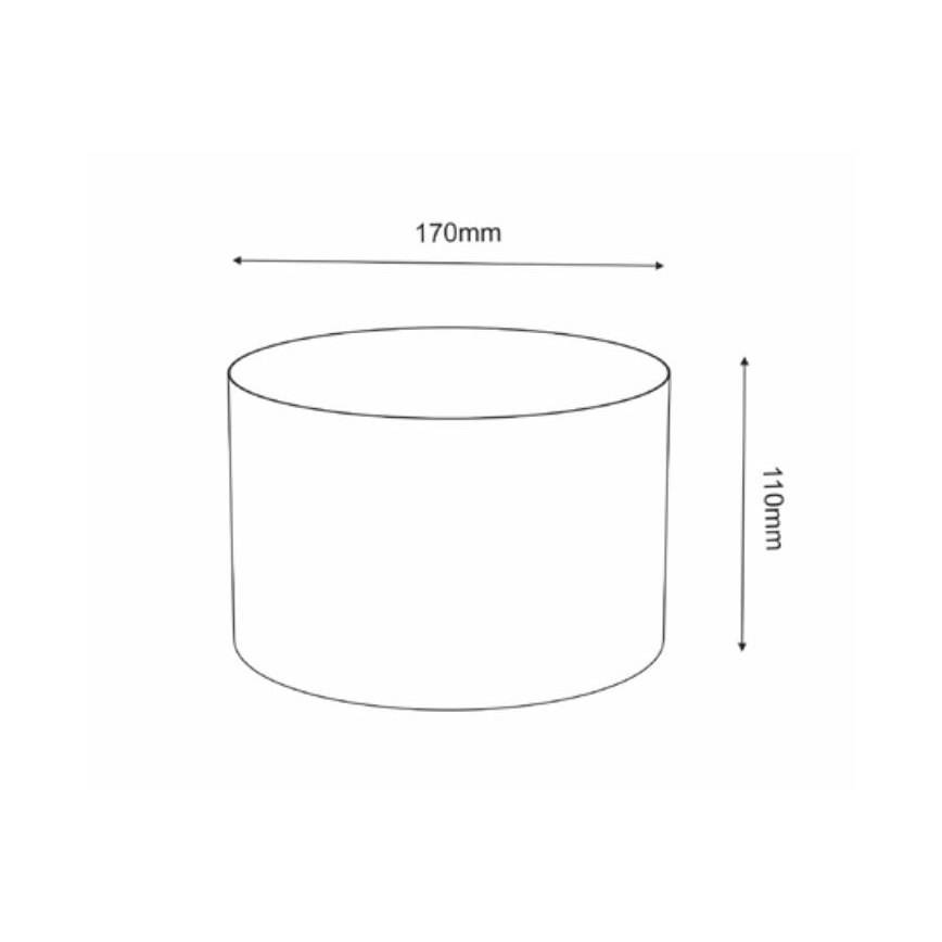 Vaso da fiori 11x17 cm nero