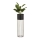 Vaso da fiori in metallo LOFT 70x20 cm oro/nero