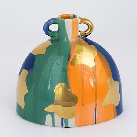 Vaso in ceramica 21,5x20,7 cm