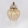 Vaso in ceramica 35x18,5 cm oro/bianco