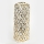 Vaso in ceramica 37x15 cm oro/bianco