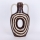 Vaso in ceramica 39x21,8 marrone