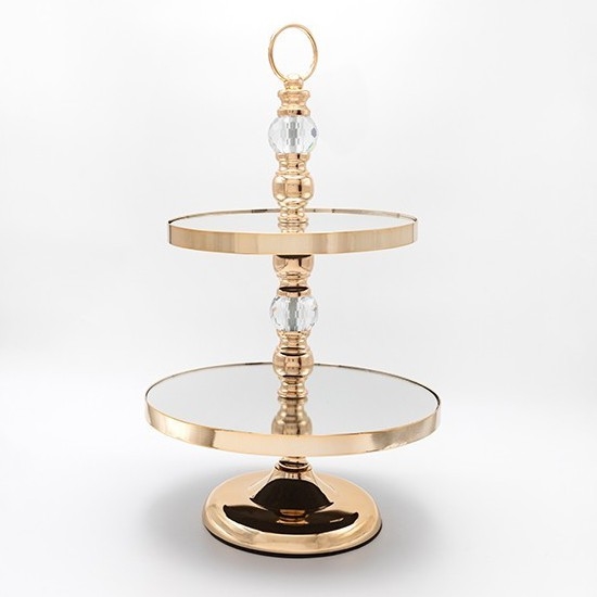 Vassoio decorativo 50x30 cm oro