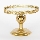 Vassoio decorativo diametro 25,5 cm oro