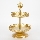 Vassoio decorativo diametro 25,5 cm oro