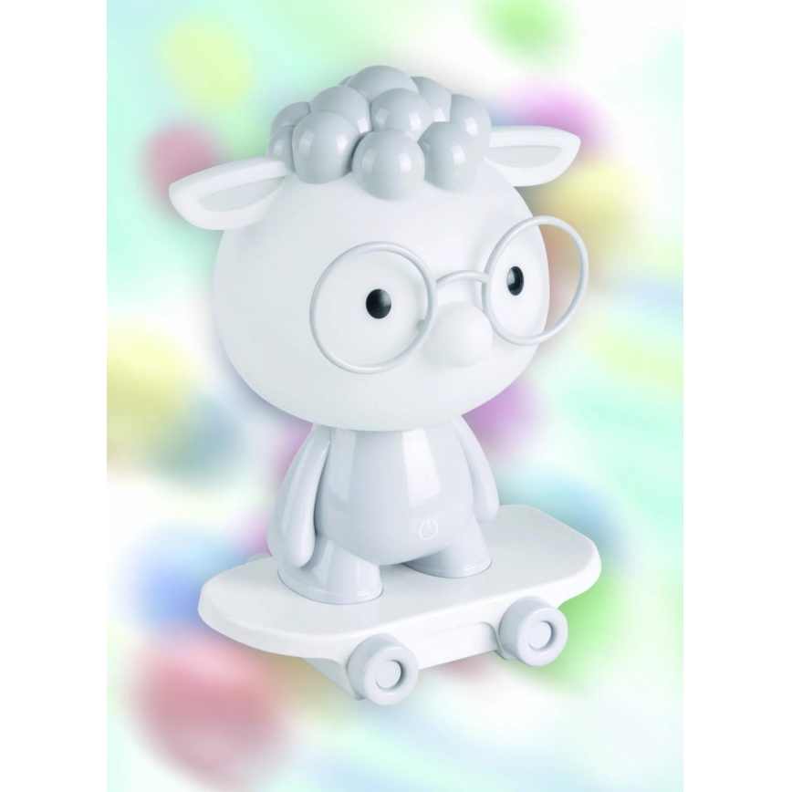 Veilleuse à intensité variable LED enfant LED/2,5W/230V mouton grise
