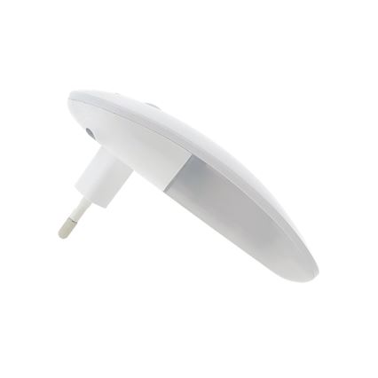 Veilleuse avec détecteur LED/1W/230V blanc