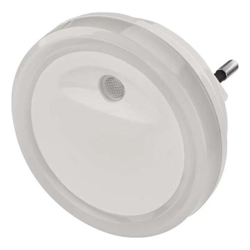 Veilleuse LED à capteur crépusculaire LED/0,3W/230V