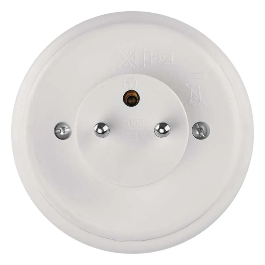 Veilleuse LED avec capteur et prise LED/0,3W/230V