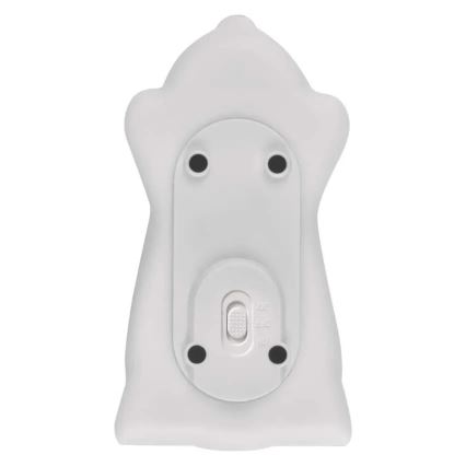 Veilleuse tactile LED RGB rechargeable en forme d'ours, 3,7 V 1200 mAh