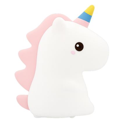 Veilleuse tactile rechargeable à intensité variable LED RGBW pour enfants UNICORN LED/1W/5V 1200 mAh