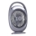 Ventilateur de bureau rechargeable avec éclairage LED LED/2,8W/5V USB 2400 mAh gris