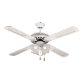 Ventilateur de plafond 4xE27/70W/230V d. 132 cm blanc