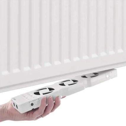Ventilateur de radiateur 5/230V blanc