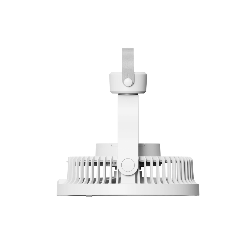 Ventilateur de table rechargeable 3,7V 2400 mAh blanc