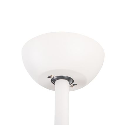 Ventilateur de plafond Ø 132 cm IP44 blanc + télécommande