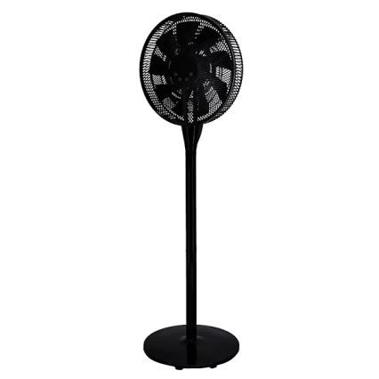 Ventilateur sur pied 25W/230V, 130 cm, noir + télécommande