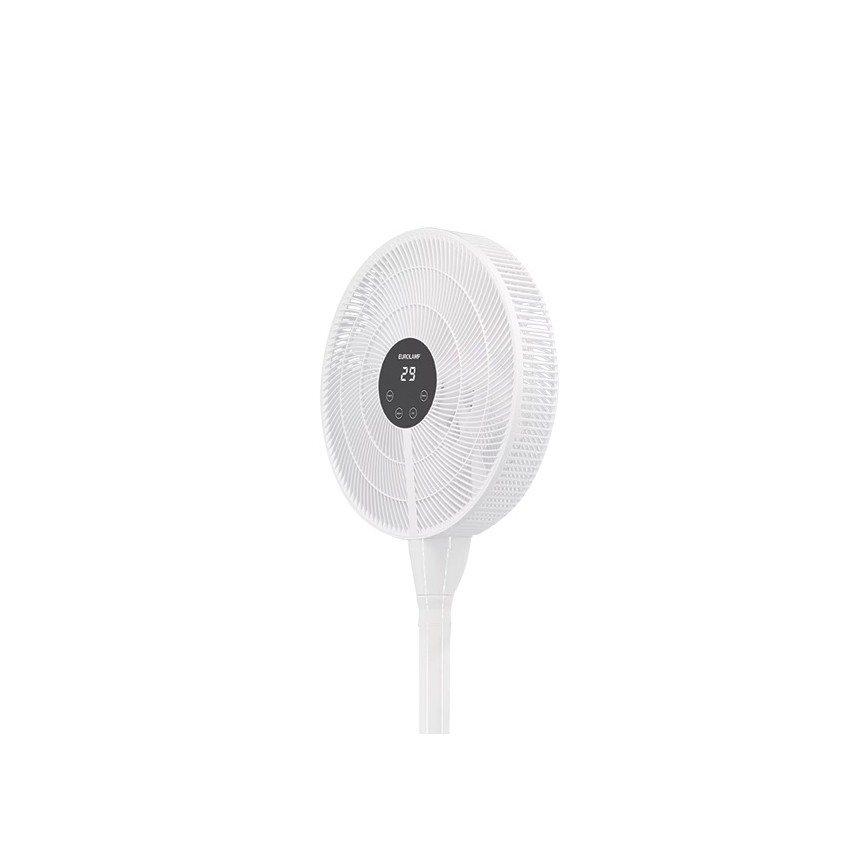 Ventilateur sur pied 25W/230V Ø 40 cm blanc + télécommande