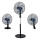 Ventilateur sur pied 3-en-1 50W/230V noir