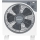 Ventilateur sur pied 45W/230V d. 37 cm blanc/gris