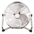 Ventilateur sur pied 90W/230V Ø 40 cm chrome brillant