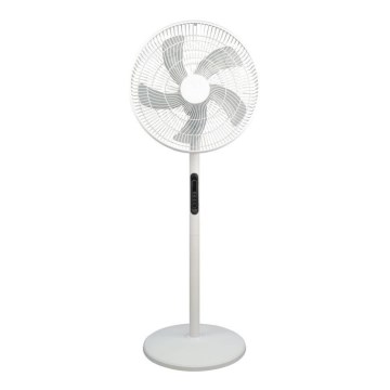 Ventilateur sur pied VIENTO-R 40W/230V blanc + télécommande