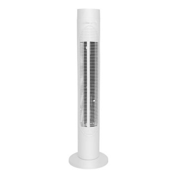 Ventilatore a colonna 50 W/230 V 83 cm bianco + telecomando