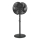 Ventilatore a piantana 120W/230V 2x Ø 40 cm nero + telecomando
