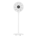 Ventilatore a piantana 25W/230V 130 cm bianco + telecomando