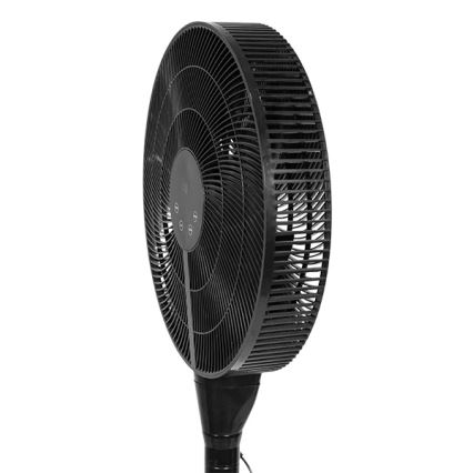 Ventilatore a piantana 25W/230V 130 cm nero + telecomando
