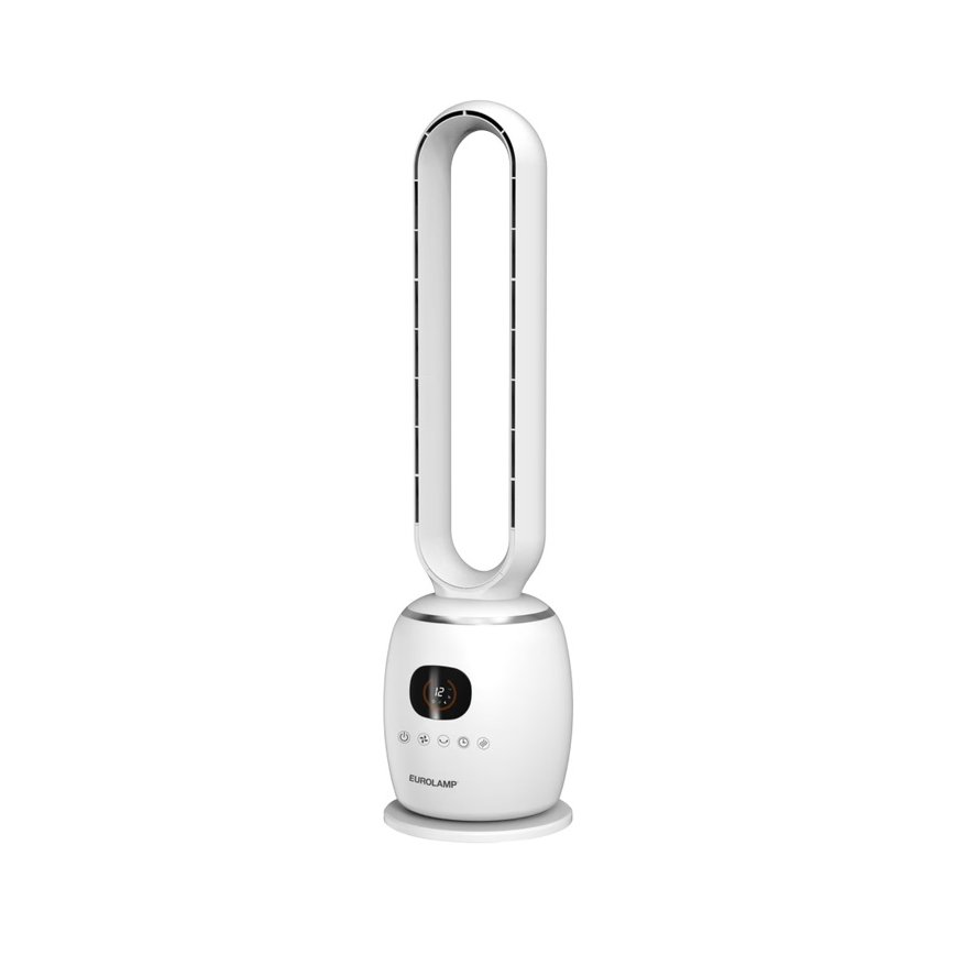 Ventilatore a piantana 30W/230V 102 cm bianco + telecomando
