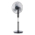 Ventilatore a piantana 65 W/230 V, Ø 50 cm, nero, con telecomando