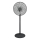Ventilatore a piantana VIENTO-R 40W/230V nero + telecomando