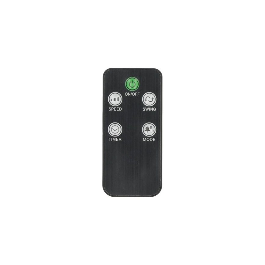 Ventilatore a torre LISSE 45W/230V 91,4 cm nero + telecomando
