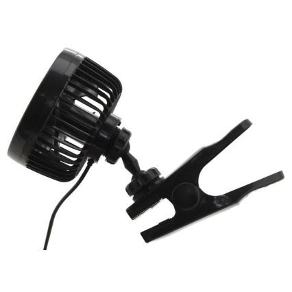 Ventilatore con clip USB 4W/5V nero