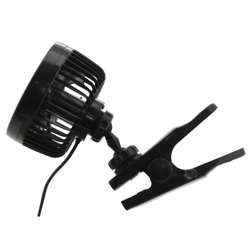 Ventilatore con clip USB 4W/5V nero