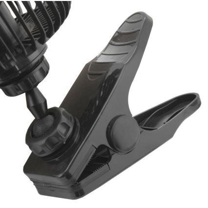 Ventilatore con clip USB 4W/5V nero