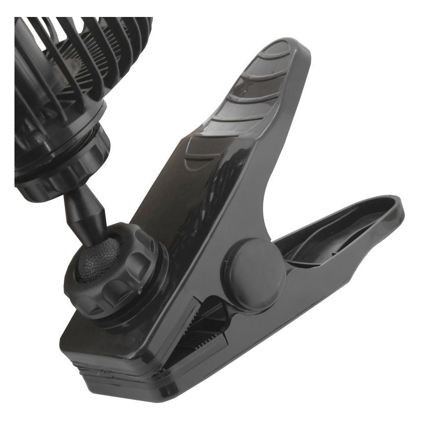 Ventilatore con clip USB 4W/5V nero