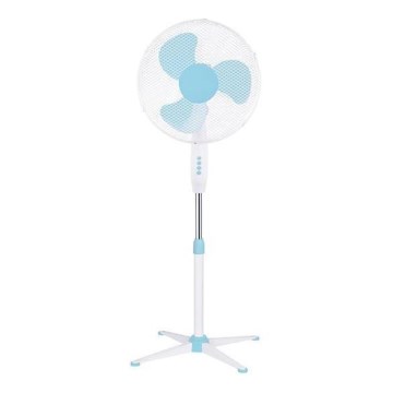 Ventilatore da piantana 60 W / 230 V Ø 40 cm, bianco/blu