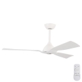 Ventilatore da soffitto diam. 132 cm IP44 bianco + telecomando