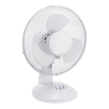 Ventilatore da tavolo 38W/230V Ø 25 cm bianco