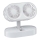 Ventilatore da tavolo ricaricabile 3,7 V, batteria 1200 mAh, bianco