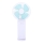 Ventilatore tascabile ricaricabile 4 W/5 V 1200 mAh bianco/blu