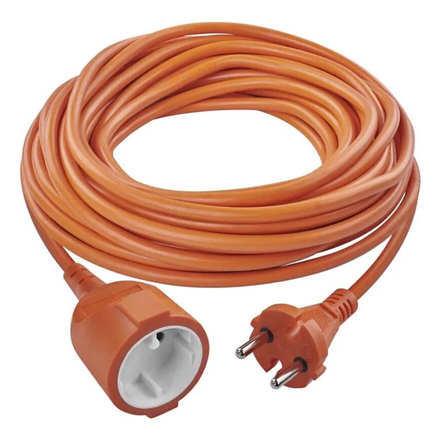 Verlängerungskabel 1Z 20m orange