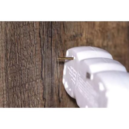 Verlängerungskabel mit Schalter 4-fach 5m weiß